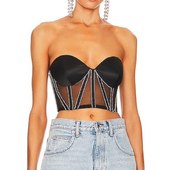 Retrofete Tops - Retrofete black lex top